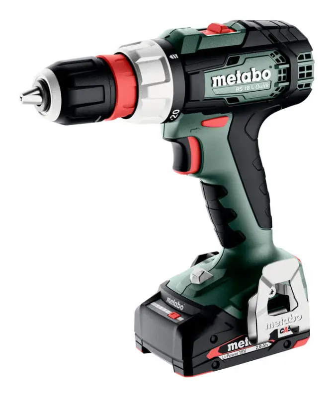 Expressversand Metabo BS 18 L Quick Akku-Bohrschrauber 2 x 2 Ah LiHD in metaBOX 145