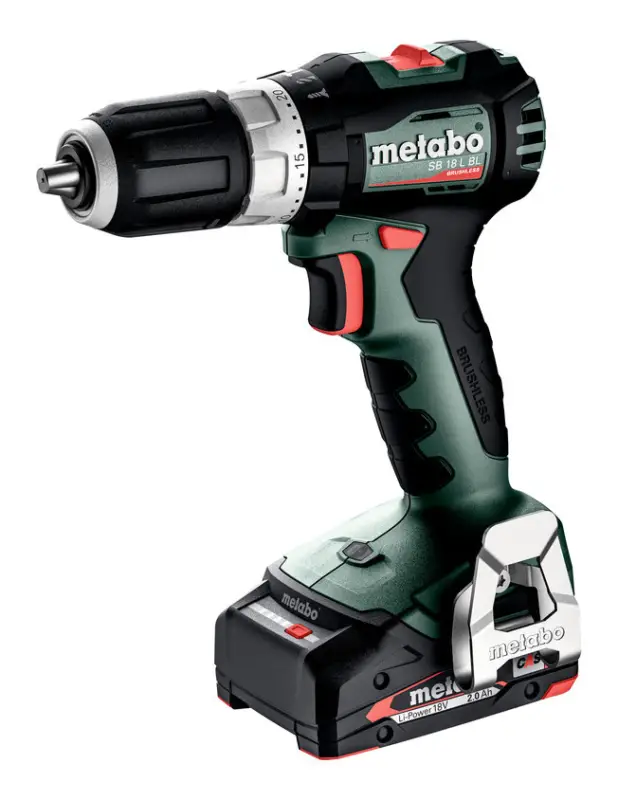 Schneller Versand Metabo SB 18 L BL Akku-Schlagbohrschrauber 2 x 2 Ah LiHD in metaBOX 145