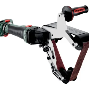 Geprüft Metabo RBVB 18 LTX BL 180 Akku-Rohrbandschleifer Ohne Akku in metaBOX 185 XL