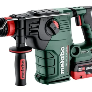 Preisknaller Metabo KH 18 LTX BL 35 Q Akku-Kombihammer 2 x 8 Ah LiHD in metaBOX 185 XL