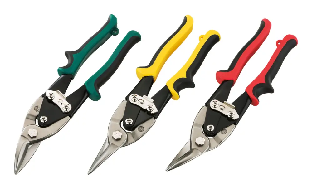 Neu Stroxx Blechscherenset, 3-teilig