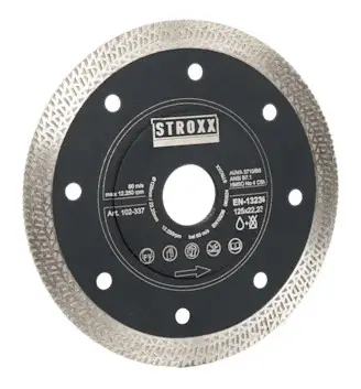 Stroxx Fliesen-Diamanttrennscheibe Ø 125 x 22,23 mm Abverkauf