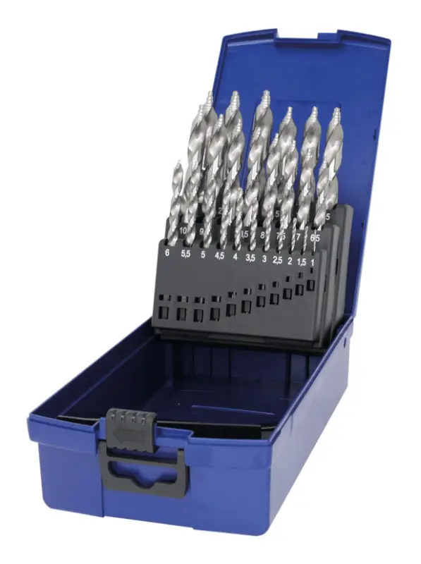 Markenprodukt Stroxx HSS Spiralbohrer-Set Speed DIN 338-G 1-13 mm, 25-teilig