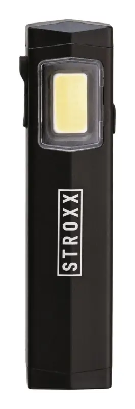 Nur Für Kurze Zeit Stroxx Mini-Inspektionslampe, 300 Lumen, wiederaufladbar, Magnetfunktion, inkl. Micro-USB-Kabel