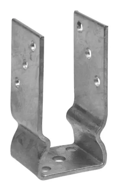 Stroxx Pfostenlasche U-Form zum Aufdübeln, für Pfosten 90 mm, feuerverzinkt Preiswert