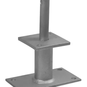 Super-Preis Stroxx Pfostenträger Typ I, 150 x Ø 24 mm, zum Aufdübeln, feuerverzinkt