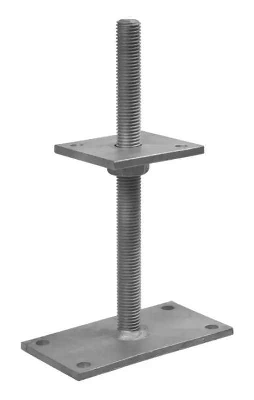 Neue Ware Stroxx Pfostenträger Uni auf Beton, M20, 350 mm, galvanisch verzinkt