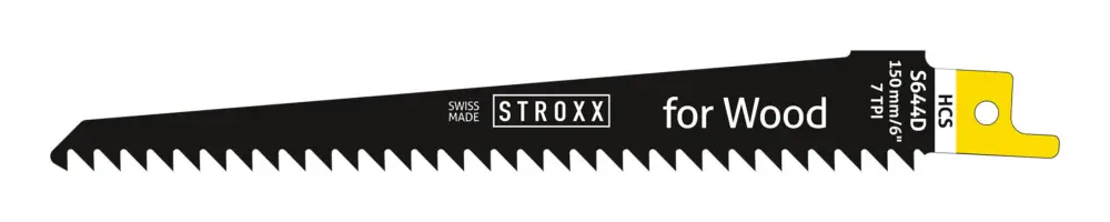 Neue Kollektion Stroxx Säbelsägeblatt S644 D, für Holz 6-60 mm, 150 mm Länge, 100 Stück