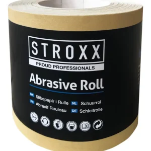 Ausverkauf Stroxx Schleifrolle Abrasive Roll, 115 mm x 50 m, K150