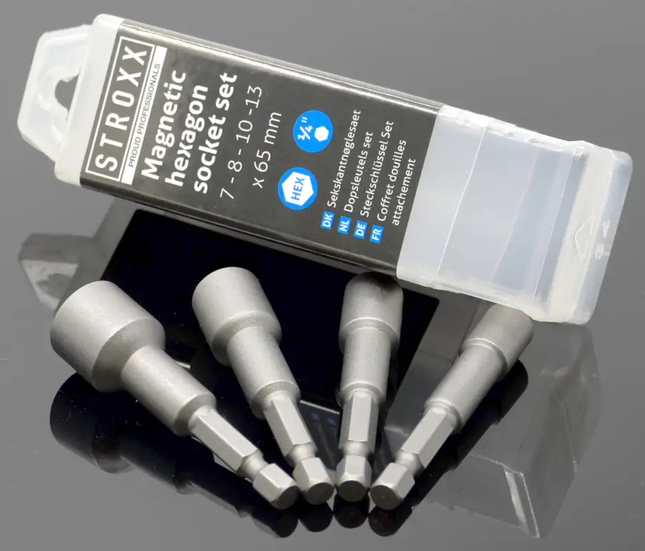 Stroxx Steckschlüssel-Set 1/4", 4-teilig Must-Have
