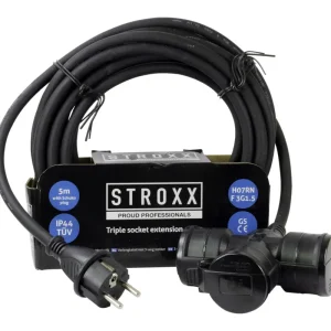 Stroxx Verteilersteckdose 3-Fach, 5 m Direktkauf