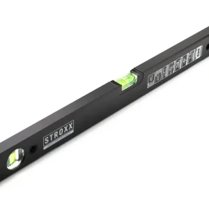 Stroxx Wasserwaage, mit Magnet, schwarz, 1200 mm Echt