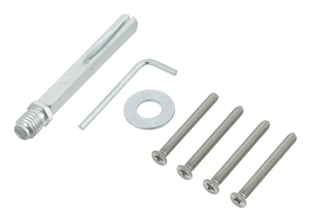 Sonderaktion Stroxx Zubehörset für Wechsel-Schutzgarnitur, 45 mm - 55 mm, stahlfarbig blank