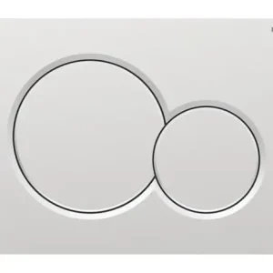 Geberit Sigma01 Betätigungsplatte für 2-Mengen-Spülung Tastenform rund - Chrom matt Neue Kollektion