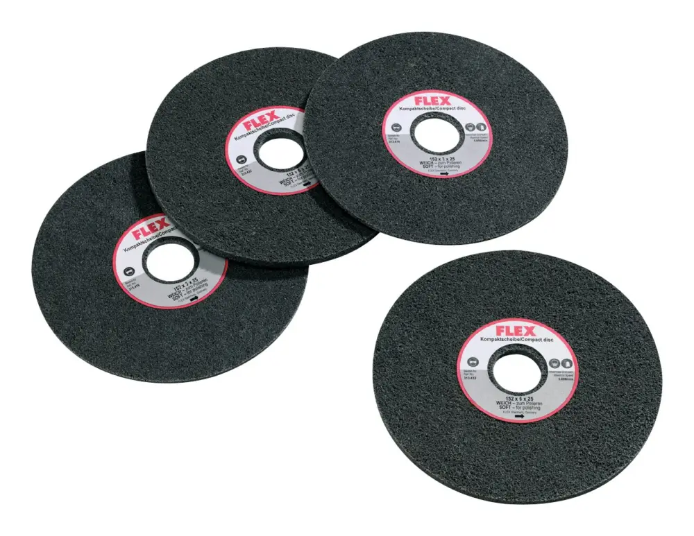 Flex Kompaktschleifscheibe weich Dm. 152 x 6 mm Markenprodukt