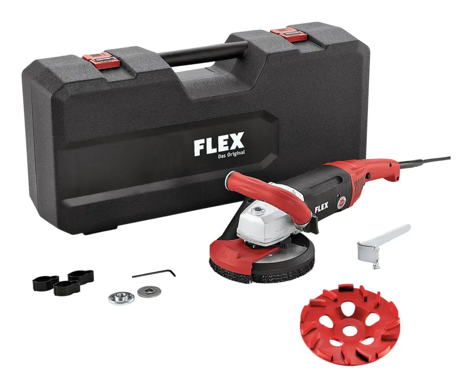 Expressversand Flex LD 18-7 150 R Sanierungsschleifer Kit Estrich-Jet für randnahes Schleifen 1750 Watt