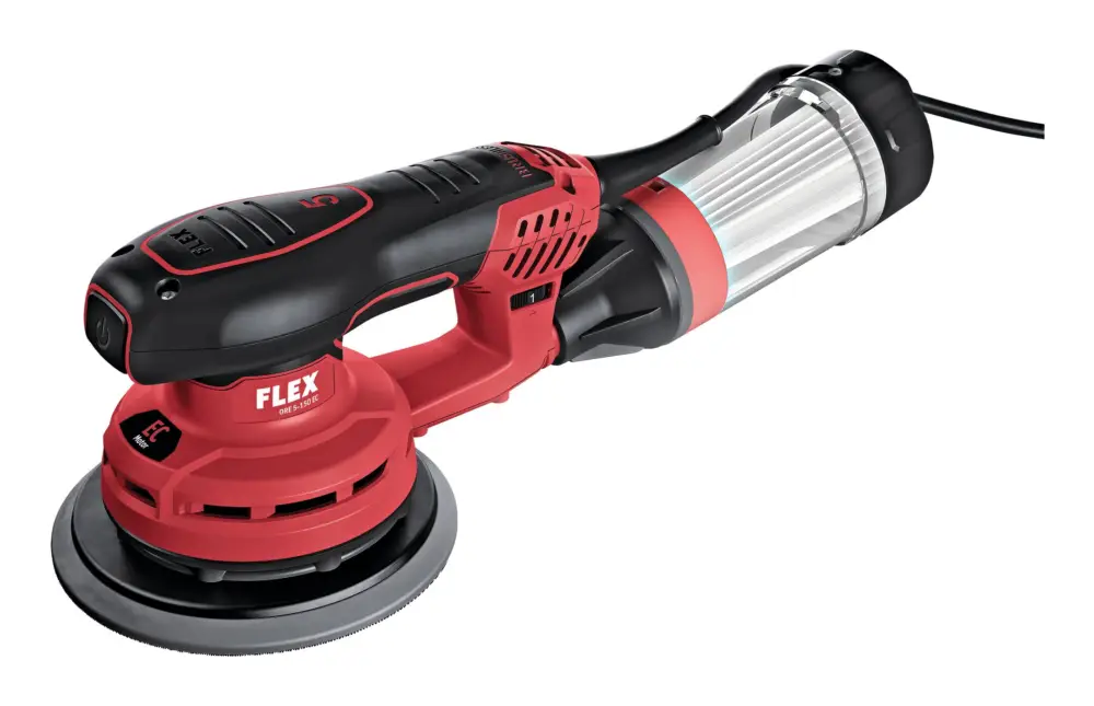 Ausverkauf Flex ORE 5-150 EC Exzenterschleifer mit Drehzahlregelung 400 Watt Hub 5 mm im Karton