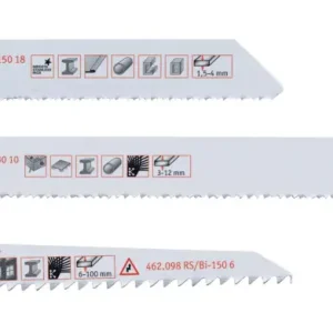 Saisonangebot Flex Säbelsägeblatt-Sortiment für Kunststoff/Holz/Metall