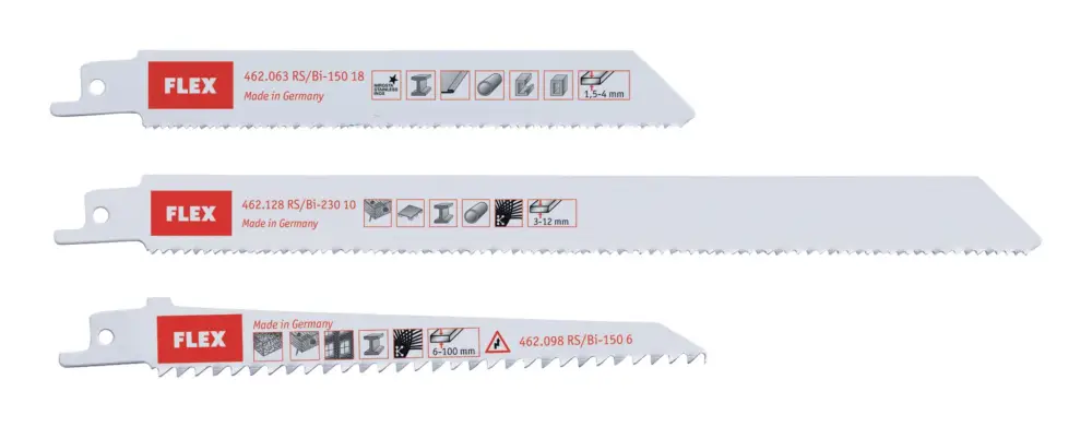 Saisonangebot Flex Säbelsägeblatt-Sortiment für Kunststoff/Holz/Metall