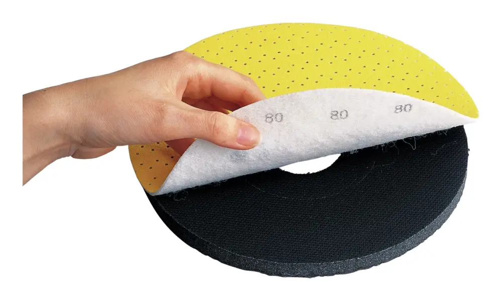 Flex Gepolsterter Adapter für Klett-Papier für GE 5 / R, GSE 5 / R, GE 7, GCE 6-EC und GE MH 18.0-EC für hohen Abtrag mit grober Schleifkörnung auf unterschiedlichen Untergründen Schneller Versand