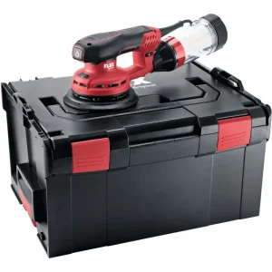 Sonderaktion Flex ORE 3-150 EC Set Exzenterschleifer mit Drehzahlregelung 400 Watt Hub 3 mm in L-BOXX®