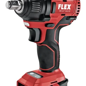 Preisreduziert Flex IW 1/2" 18.0-EC C Akku-Schlagschrauber mit Bitgarage mit Gürtelclip 18 V ohne Akku im Karton