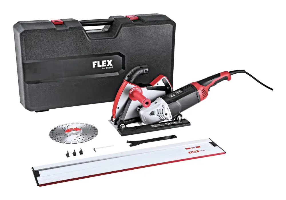 Top-Angebot Flex Diamant-Trennsystem mit Führungsschiene GRS 230 mm in Transportkoffer