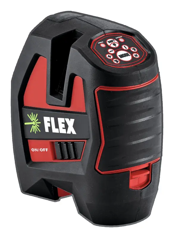 Flex ALC 3/1-G/R Selbstnivellierender Kreuzlinien-Laser mit Empfängermodus 2 sichtbare Linien vertikal in Transporttasche Neu
