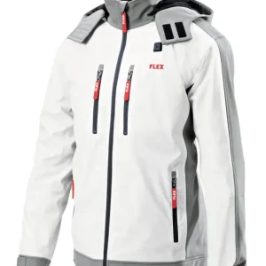Begrenztes Angebot Flex Akku-Heizjacke Men Softshell ohne Akku Größe XXL Weiß