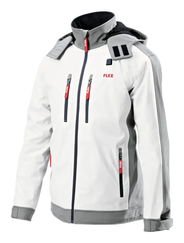 Begrenztes Angebot Flex Akku-Heizjacke Men Softshell ohne Akku Größe XXL Weiß