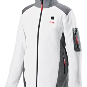 Wochenendangebot Flex Akku-Heizjacke Lady Fleece 10,8 / 18 V Größe S Weiß