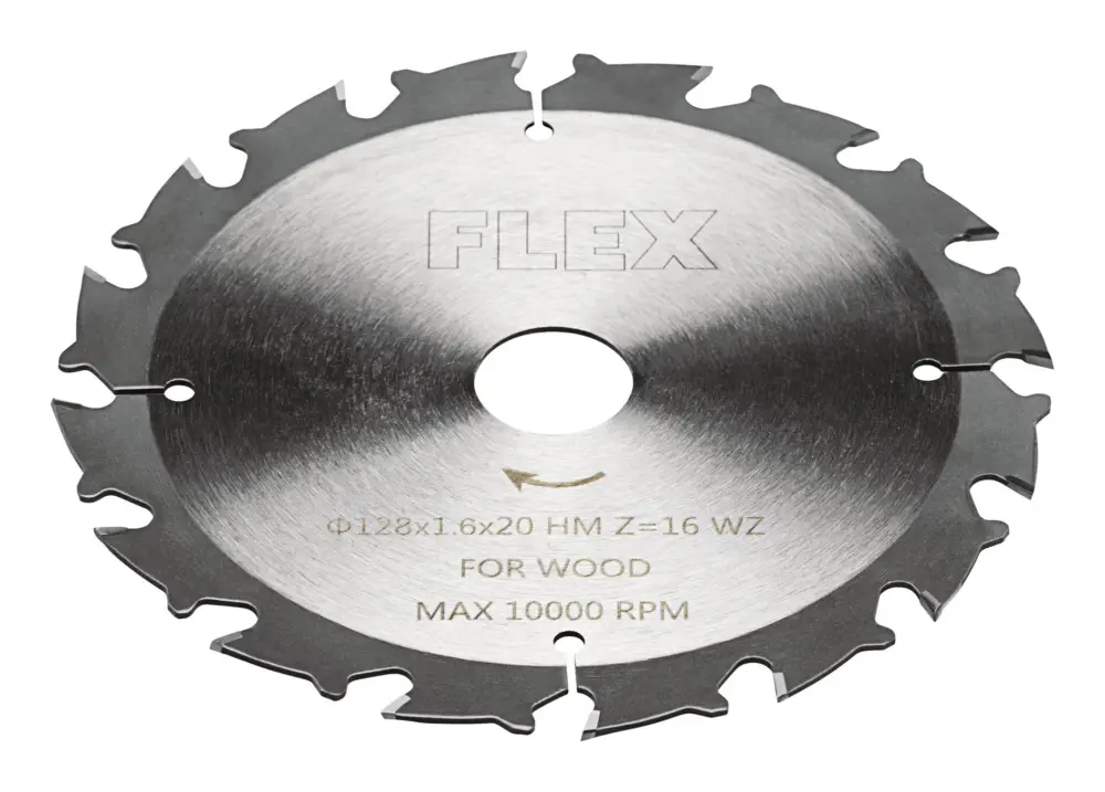 Flex Standard Kreissägeblatt mit Wechselzahn Dm. 128 mm Preisreduziert