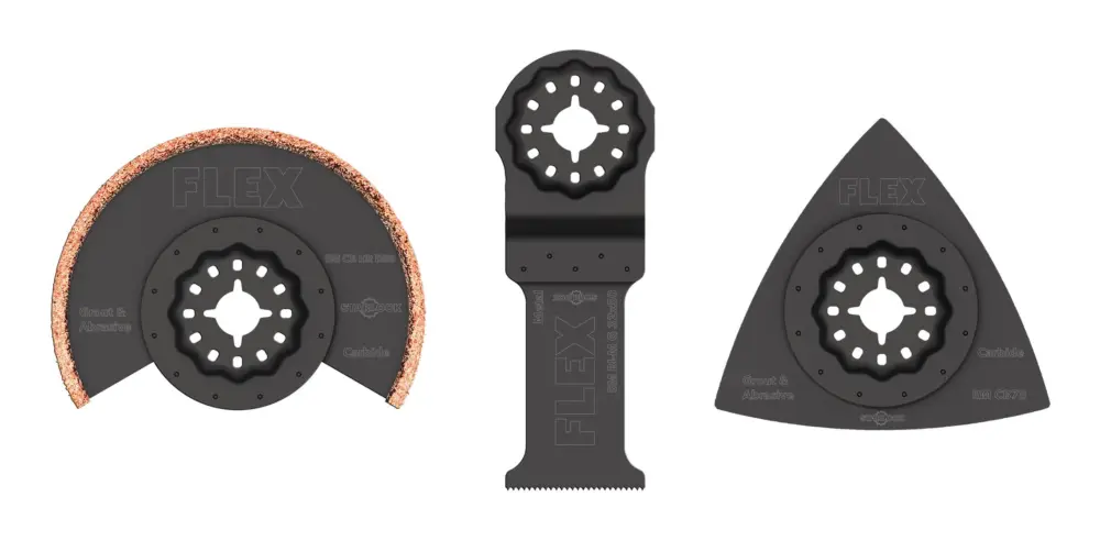Flex Sägeblatt-Set Starlock Fliese Neue Ware