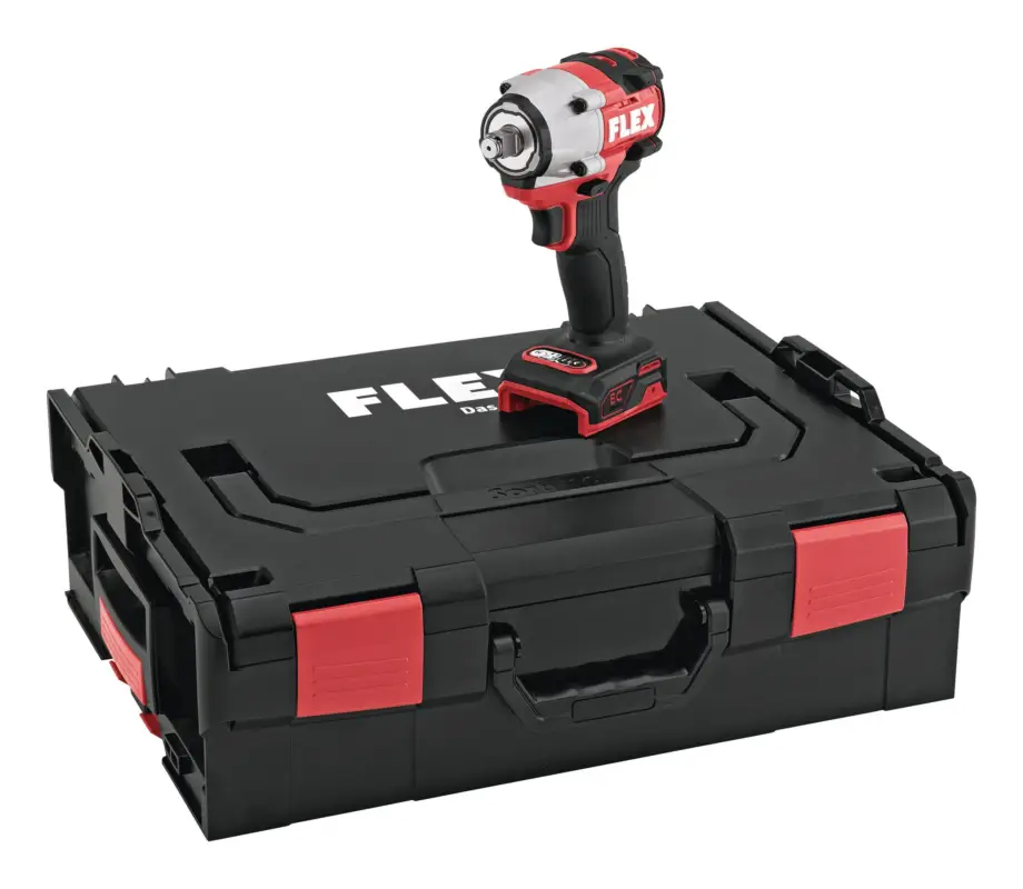 Flex IW 1/2" 400 18.0-EC Kompakter Akku-Schlagschrauber 18 V ohne Akku in L-BOXX® Nur Für Kurze Zeit