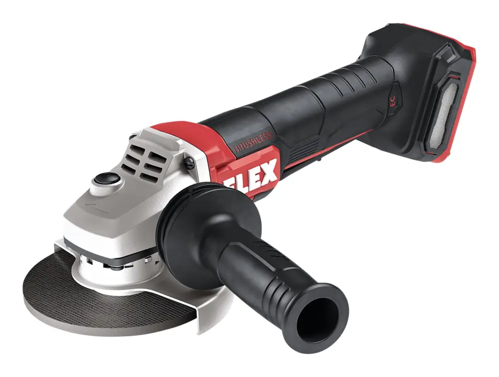 Flex LBP 125-15 18-EC C Akku-Winkelschleifer mit Paddelschalter (Totmannfunktion) und Bremse 18 V ohne Akku im Karton Echt