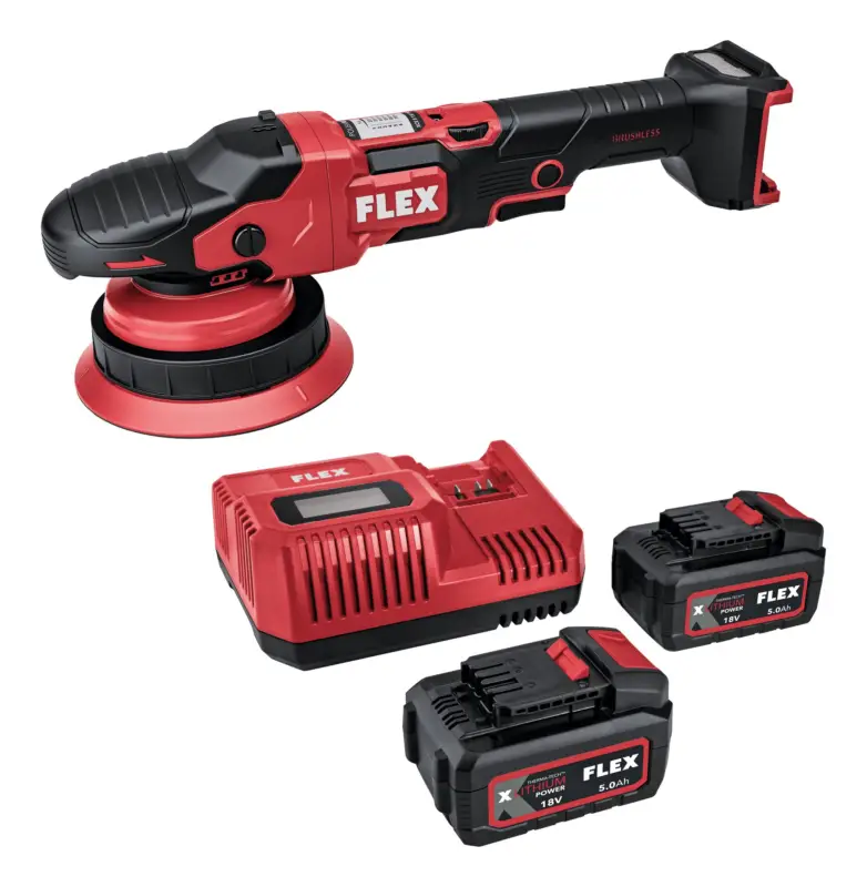 Online Kaufen Flex XCE 8 150 18-EC Set Akku-Exzenterpolierer mit Zwangsrotation 18 V 2 x 5 Ah Li-Ion im Karton