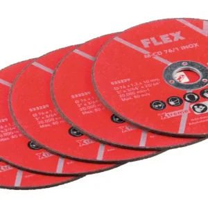 Abverkauf Flex Dünne Trennscheibe für Edelstahl/Stahl (1 mm)