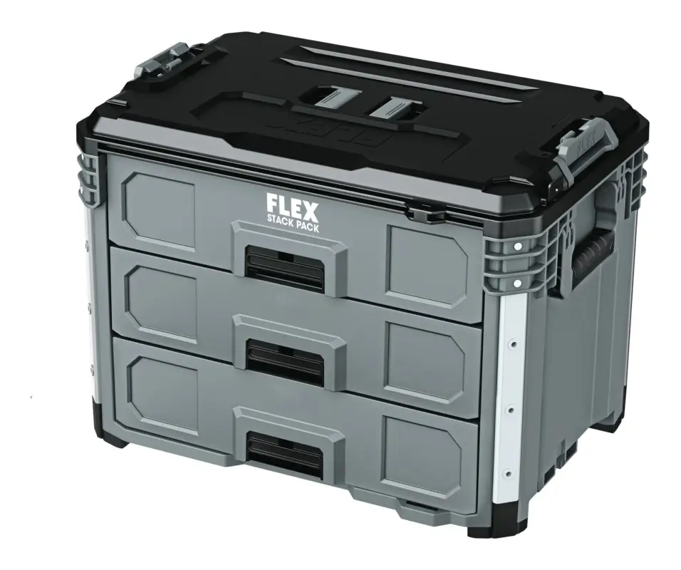 Flex Schubladen Box STACK PACK mit 3 Schubladen Schneller Versand