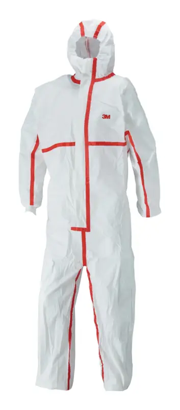 3M Schutzanzug 4565 weiß/rot, Typ 4/5/6 Größe 4XL Highlight