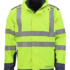 Asatex Multinorm-Parka 3850G gelb/blau, Reflex, Größe XL Größe XL Markenprodukt