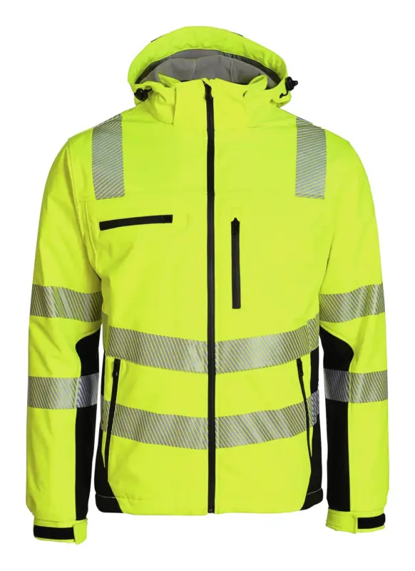 Aktuell Asatex Softshelljacke Trendline PTW-SP, Größe 3XL gelb/schwarz Größe 3XL