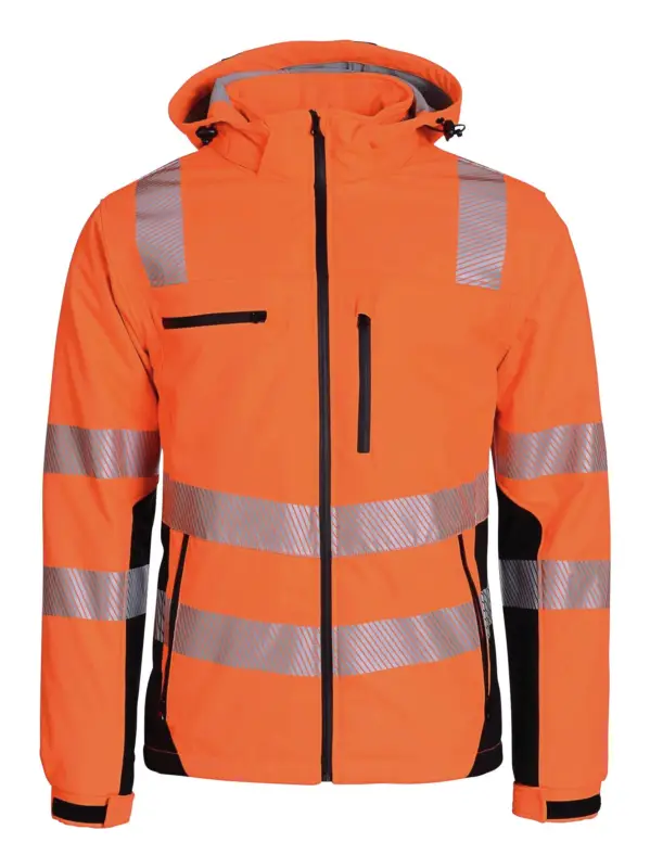 Sonderaktion Asatex Softshelljacke Trendline PTW-SP, Größe XL orange/schwarz Größe XL