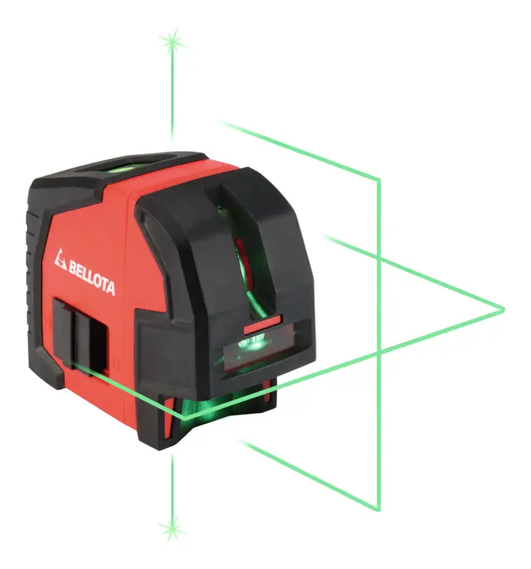 Bellota Laser 30m 2 Achs + Punkt, grün, Koffer und Halter Neue Ware