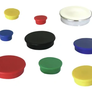 Bestseller Beloh Organisationsmagnete rund 10 mm rot