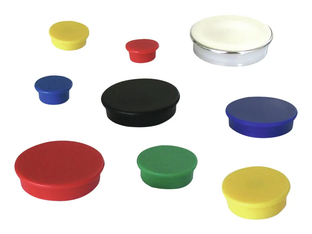 Bestseller Beloh Organisationsmagnete rund 10 mm rot