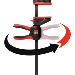 Bessey Einhandzwinge EZ360S 110 x 40 mm 2 Stück drehbarer Griff Preisknaller