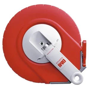 BMI Kapselbandmaß Stahl weiß 10 m x 13 mm Maßanfang A Flextop Kracherpreis