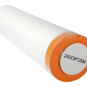 Saisonangebot Böck Abdeckfolie Masker Tape mit Klebeband 110 cm x 25m