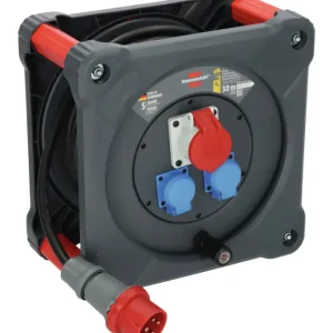 Brennenstuhl Kabeltrommel Kunststoff H07RN-F5G2,5 30m CEE 1xCEE + 2xSchuko Schneller Versand