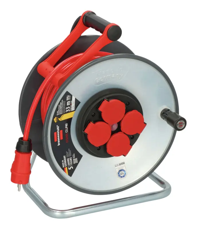 Kracherpreis Brennenstuhl Kabeltrommel Stahlkern H07BQ-F3G2,5 33m professional
